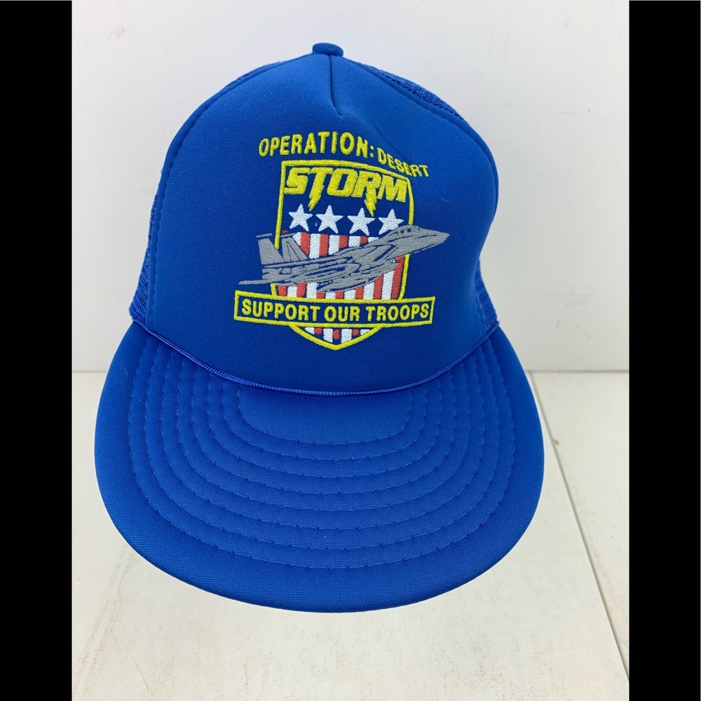 OPERATION DESERT STORM Vintage Snap Back Hat Cap